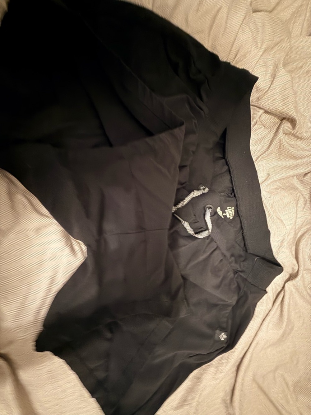 Athletic Drawstring Performance Shorts - Black - Picture 2 of 3